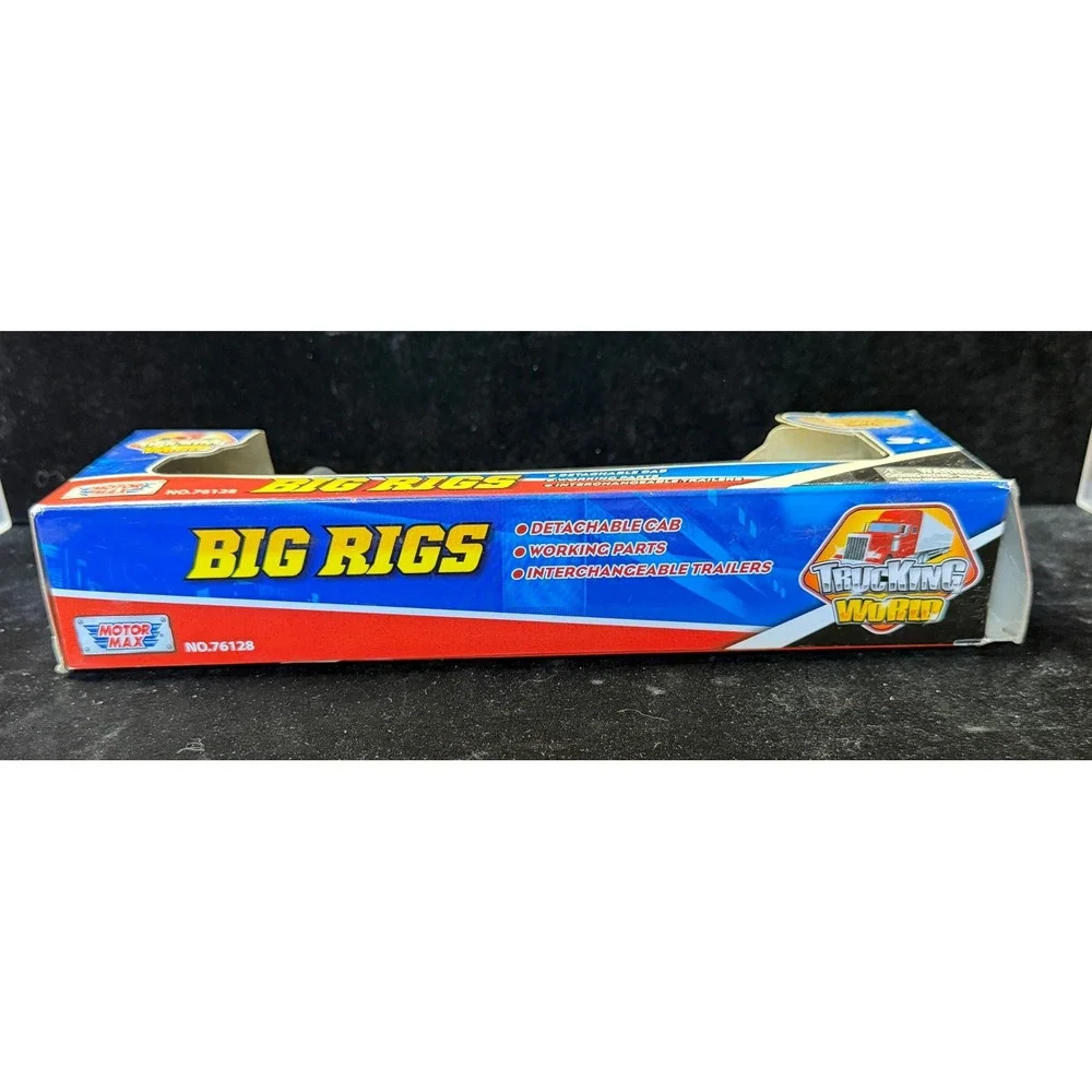 Motor Max Big Rigs Toyland Fleet Farm 2013 Die-Cast Semi Truck‎ No. 76128 Blue